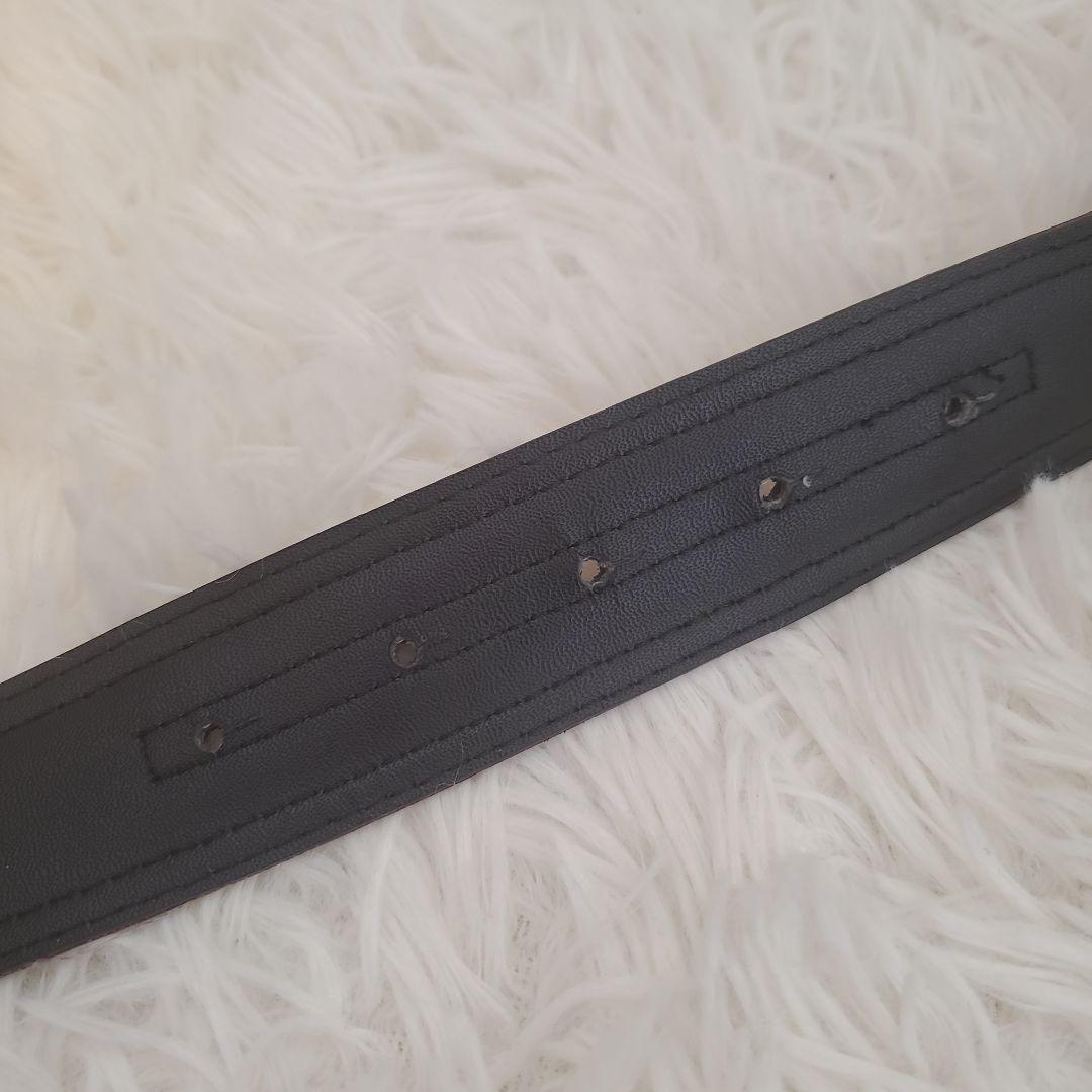 ⭐美品⭐Gucci インターロッキングG キャンバス×レザー ベルト メンズ