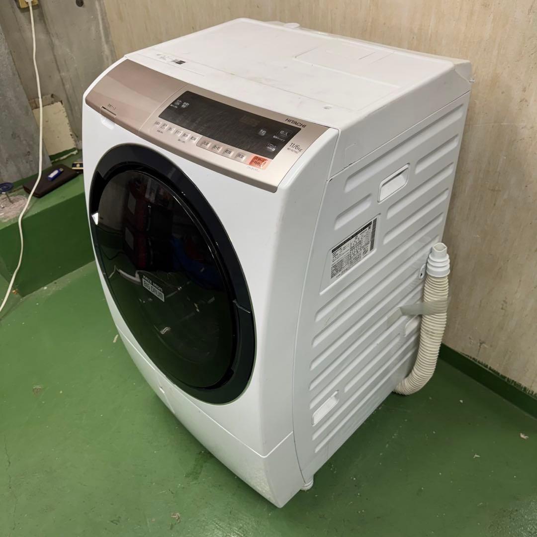 111★日本製★2019年製★日立　ドラム式洗濯機　11KG 熱乾燥　一人暮らし