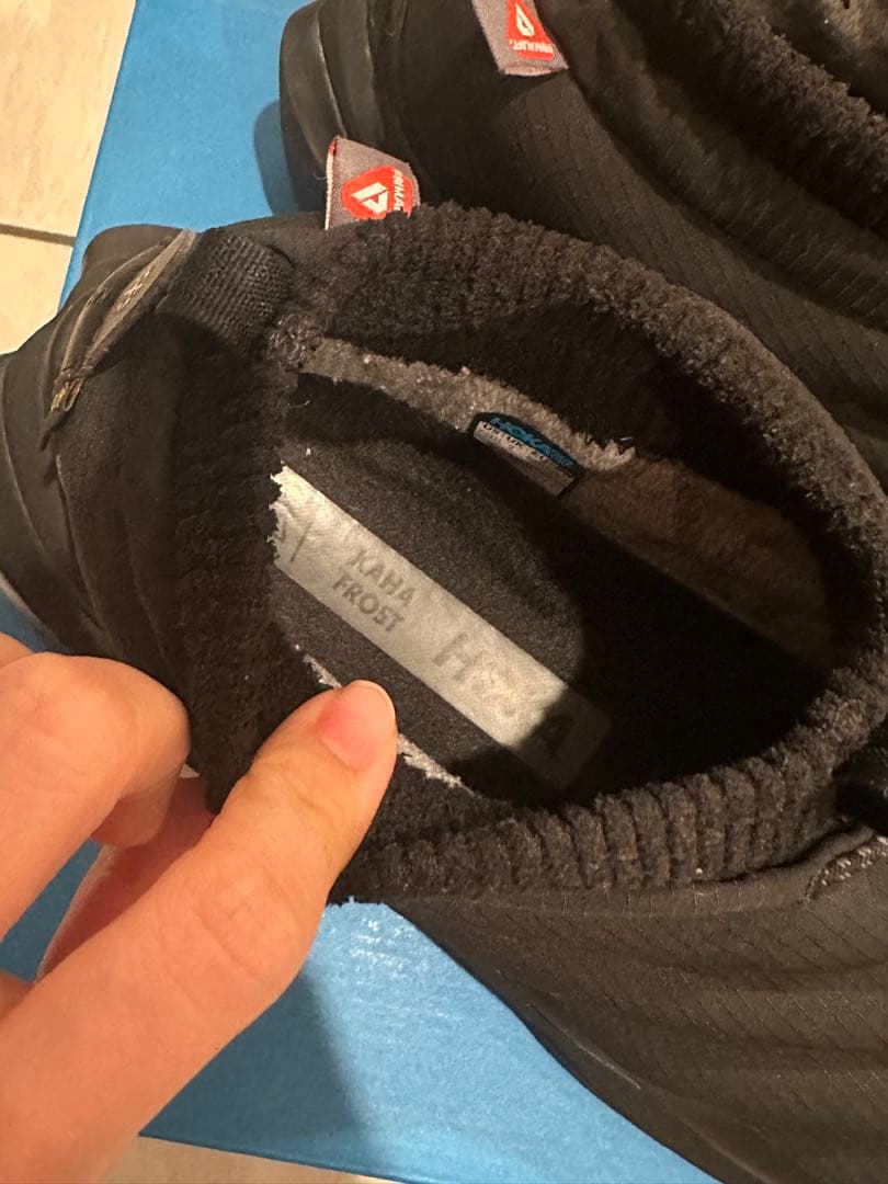 【箱あり】HOKA KAHA2 FROST MOC GTX ブラック25.5cm