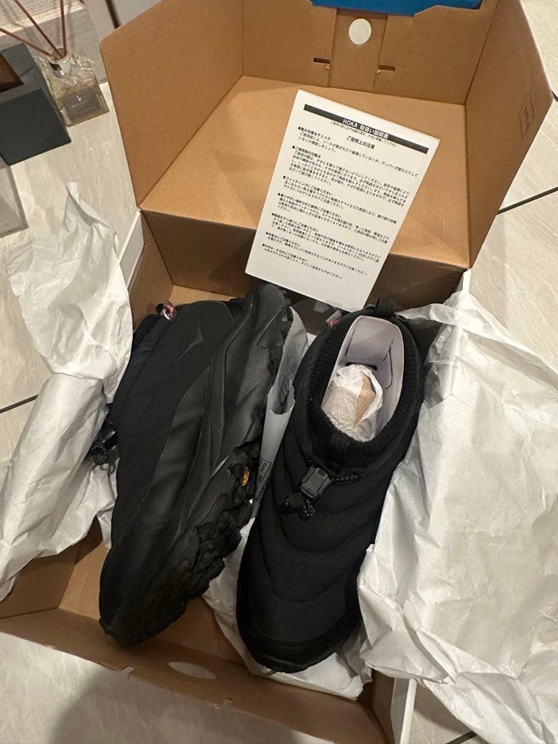 【箱あり】HOKA KAHA2 FROST MOC GTX ブラック25.5cm