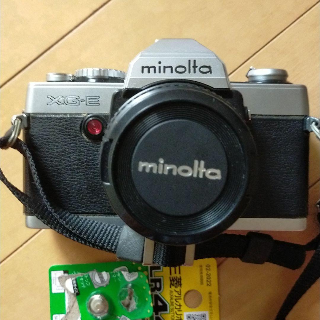 MINOLTA　XG-E フィルム一眼レフカメラ