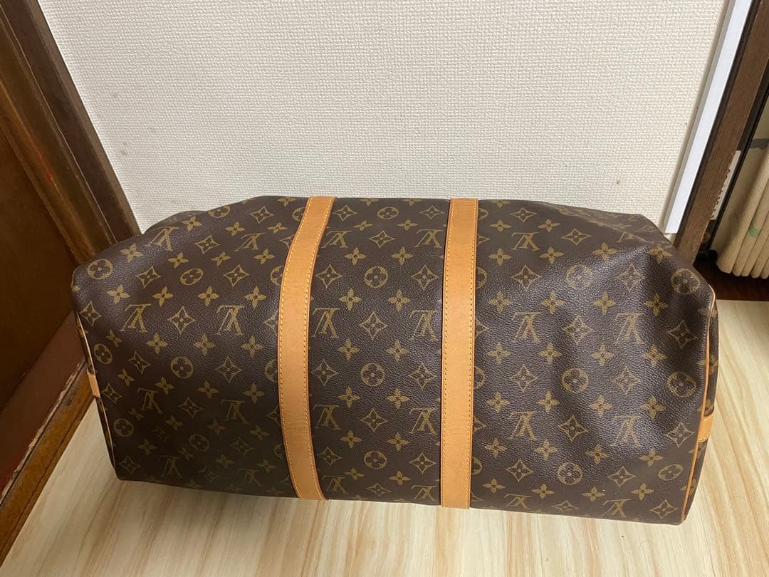 美品 ルイ・ヴィトン モノグラム ボストンバッグ　キーポル バンドリエール50
