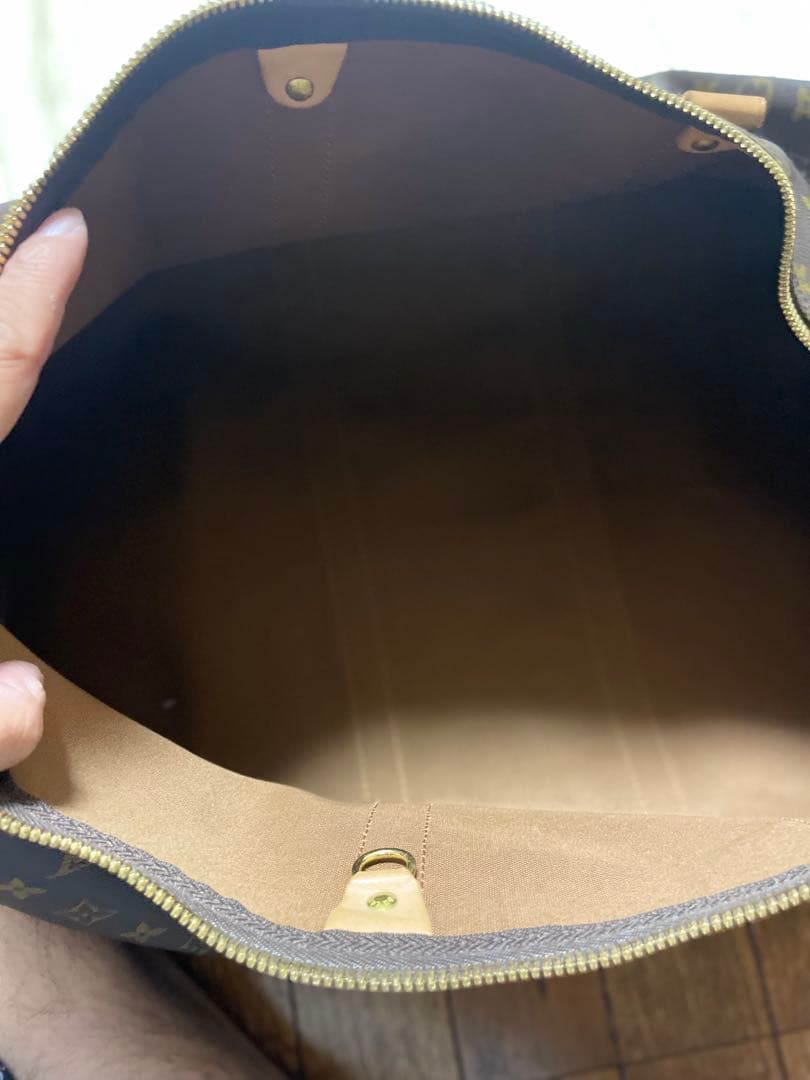美品 ルイ・ヴィトン モノグラム ボストンバッグ　キーポル バンドリエール50