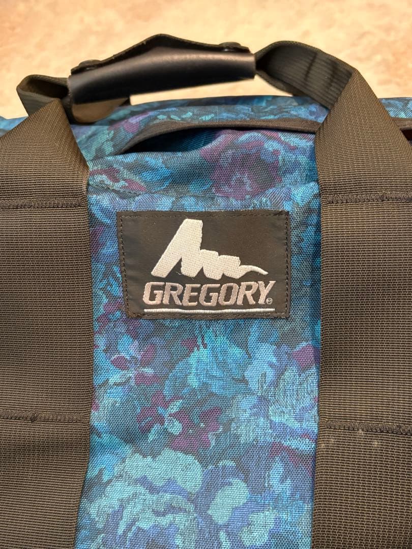 GREGORY ダッフルバッグ フラワータペストリー