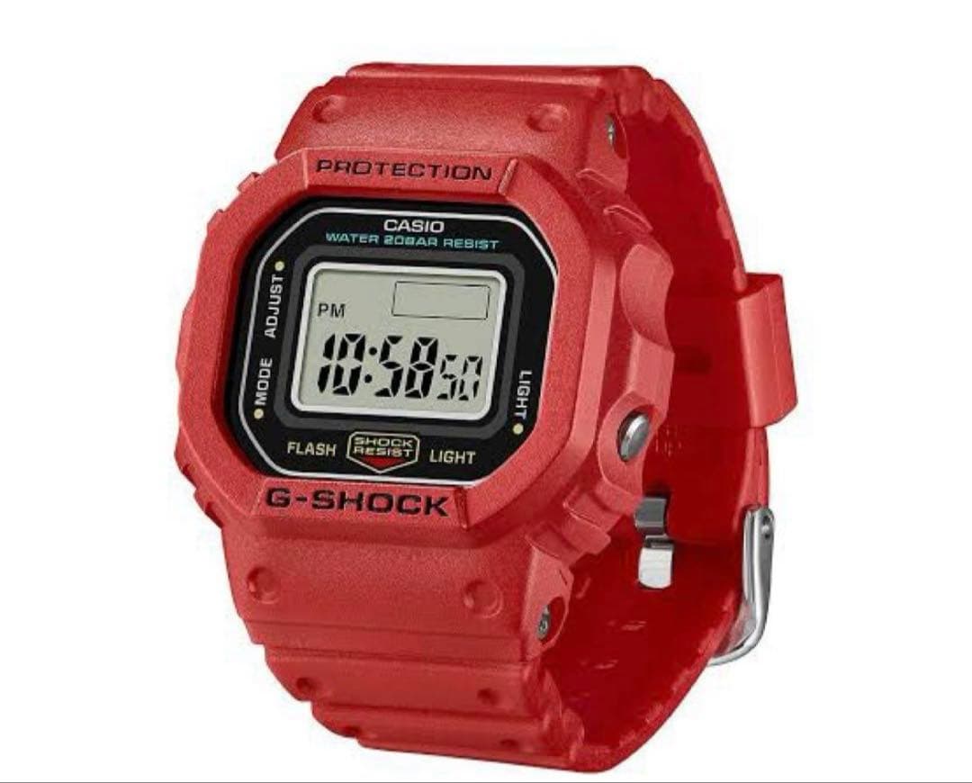 新品　未使用★G-SHOCK リングウォッチ　DWN-5600-4JR レッド