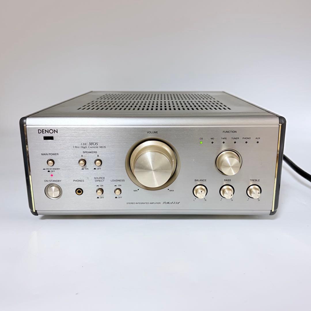 DENON デノン プリメインアンプ PMA-7.5L リモコン付属