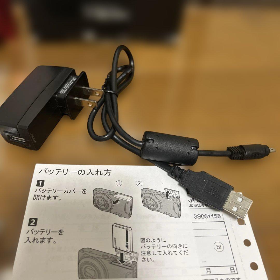 FUJIFILM FinePix T500 レッド 本体と付属品