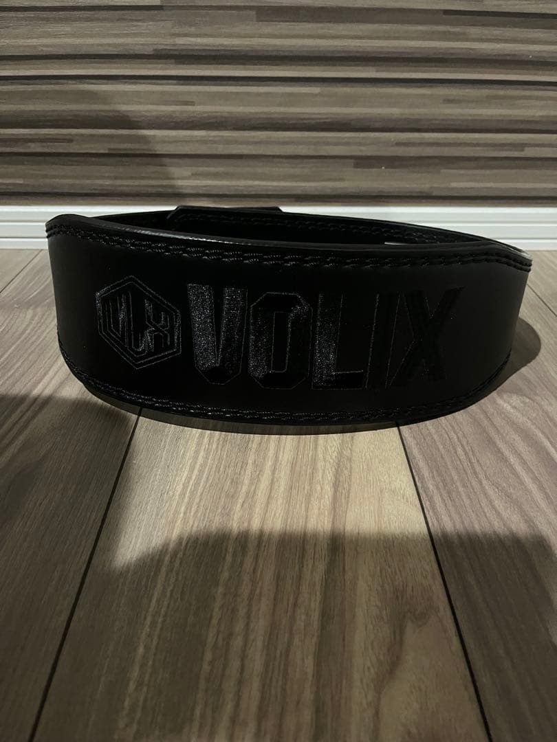 VOLIX レバーアクション トレーニングベルト ブラック