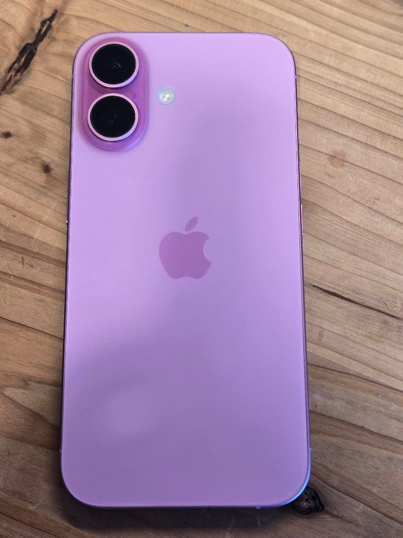 【極美品】iPhone16 256GB ピンク SIMフリー