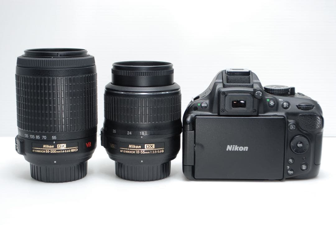 ✨Nikon D5200✨ダブルレンズセット 望遠レンズ 手ぶれ補正付き