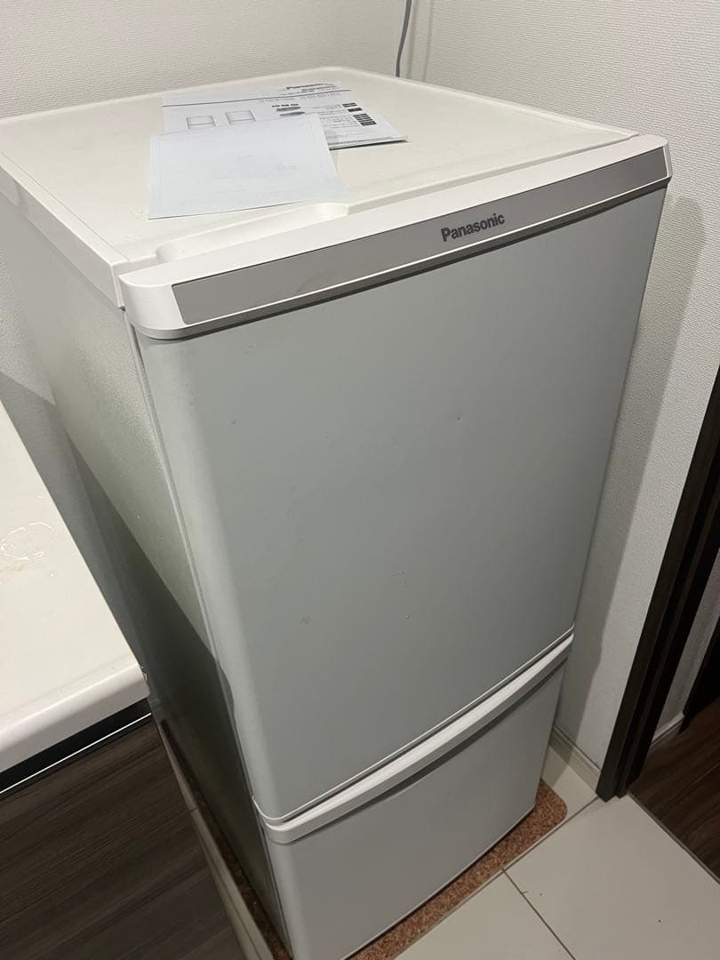 Panasonic 二ドア冷蔵庫 ホワイト　NR B14DW W