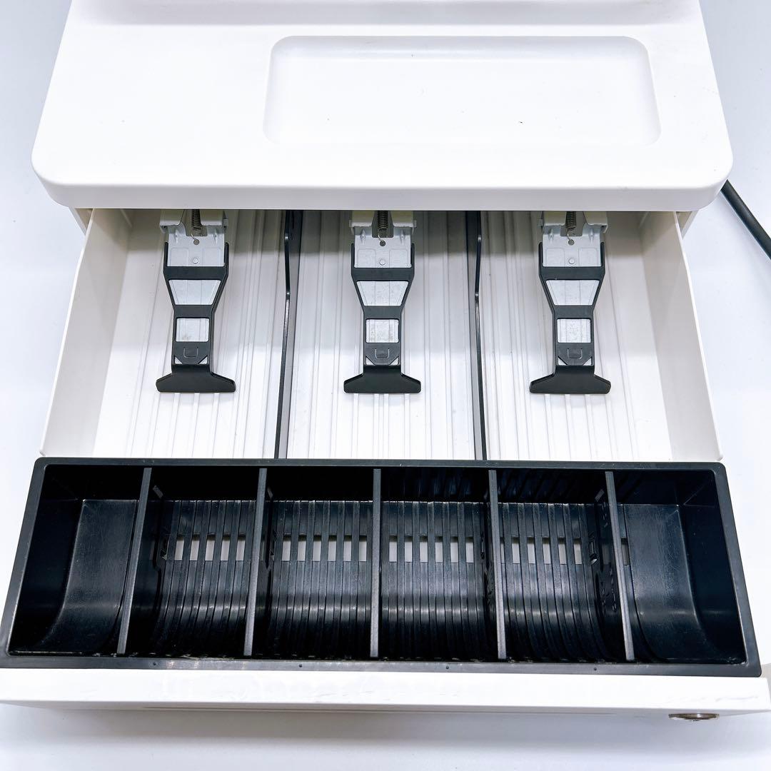 週末セール!! カシオ 電子レジスター SR-G3 CASIO ホワイト