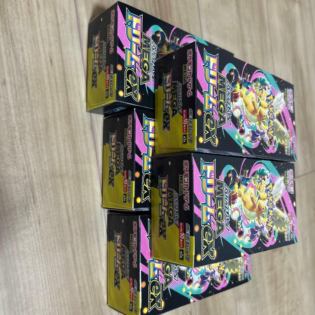 ポケモンカード MEGAドリームex6BOXシュリンク付き、無