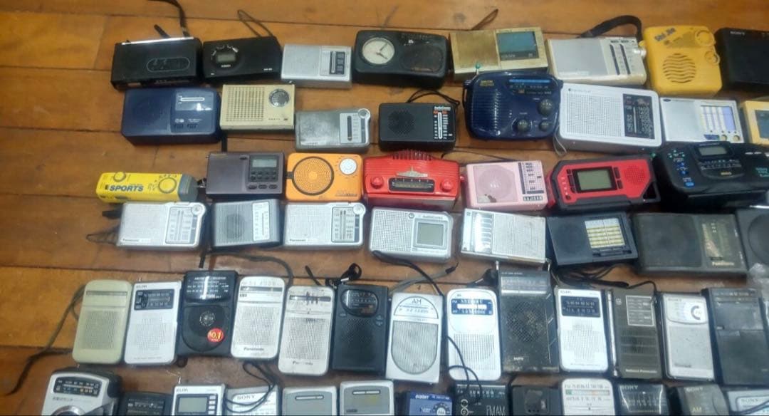 ポケットラジオ/ポータブルラジオ 150台 まとめ動作未確認 現状品 JUNK