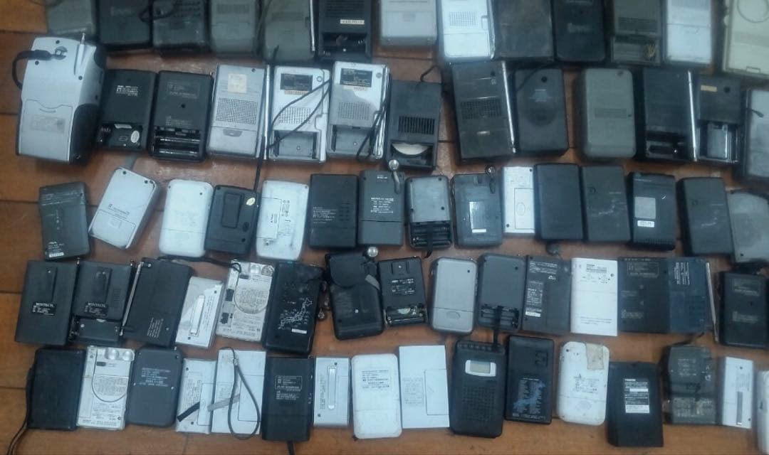 ポケットラジオ/ポータブルラジオ 150台 まとめ動作未確認 現状品 JUNK