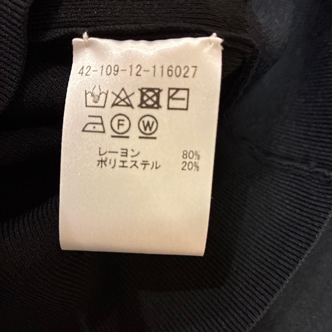 c*t様 ESTNATION ブラック ニット Fサイズ　新品未使用