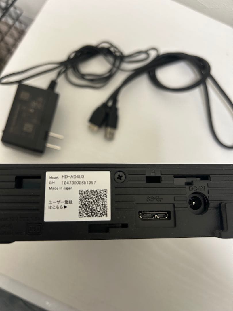 バッファロー　HD　HD-AD4U3