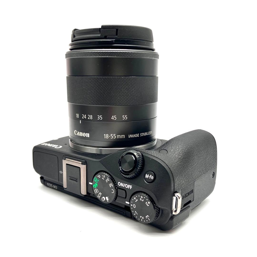 Canon EOS M3 ブラック　18-55mmレンズセット