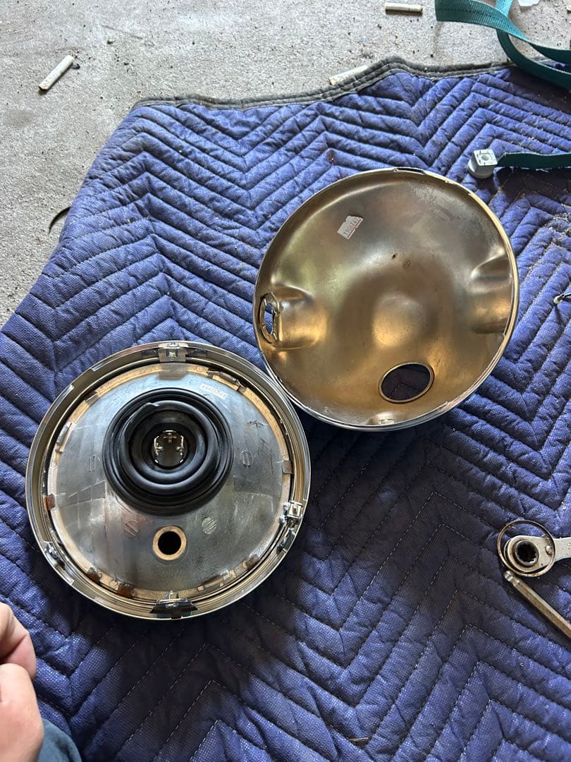 マーシャル　ヘッドライト　722、702ケース付き