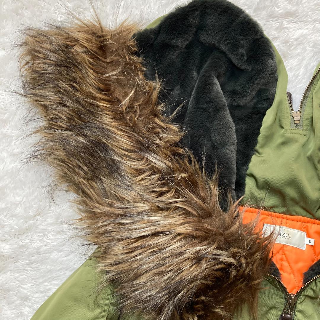 00s y2k 短丈 N2B フライトジャケット S ファー付フード ショート丈