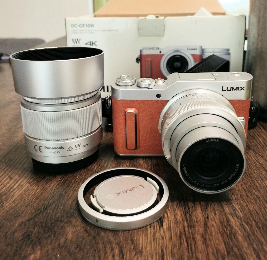 デジタルカメラ Panasonic LUMIX G DC-GF10W 4K