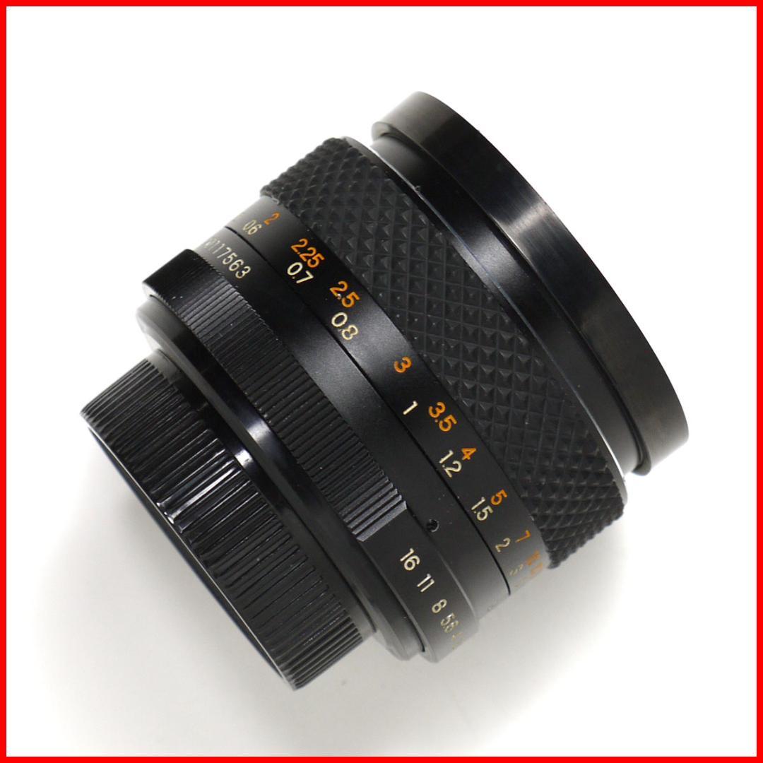 富岡光学製　YASHICA YASHINON DS-M 50mm F1.7