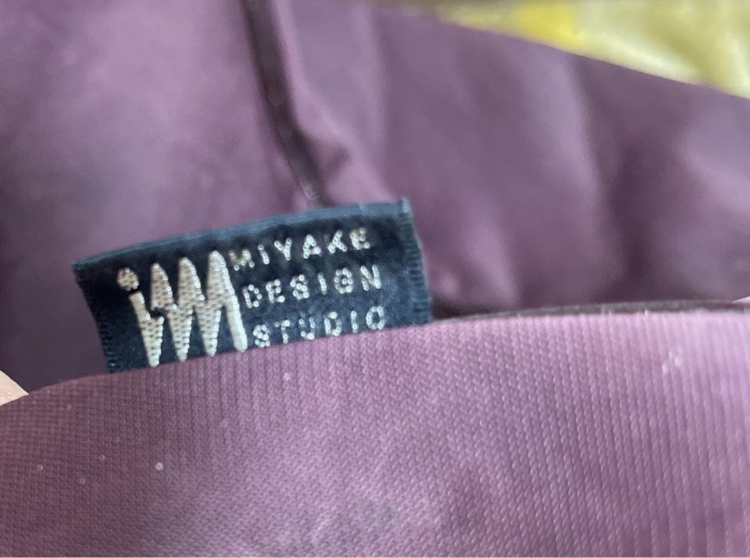 珍品　80's イッセイミヤケ バッグ