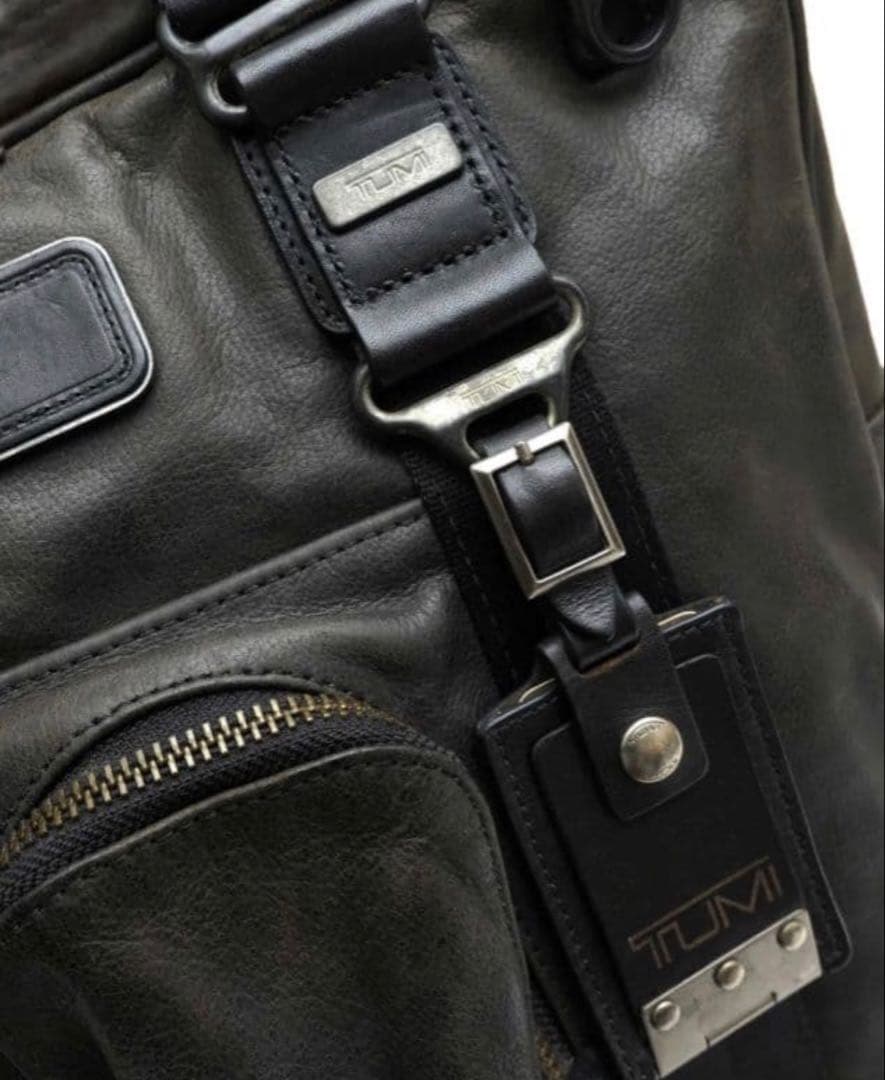 購*ー様 TUMI レザー 2wayビジネスバッグ