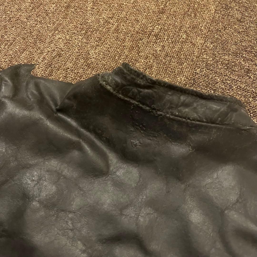 schott 60s~ サボテンタグ シングルライダース size44