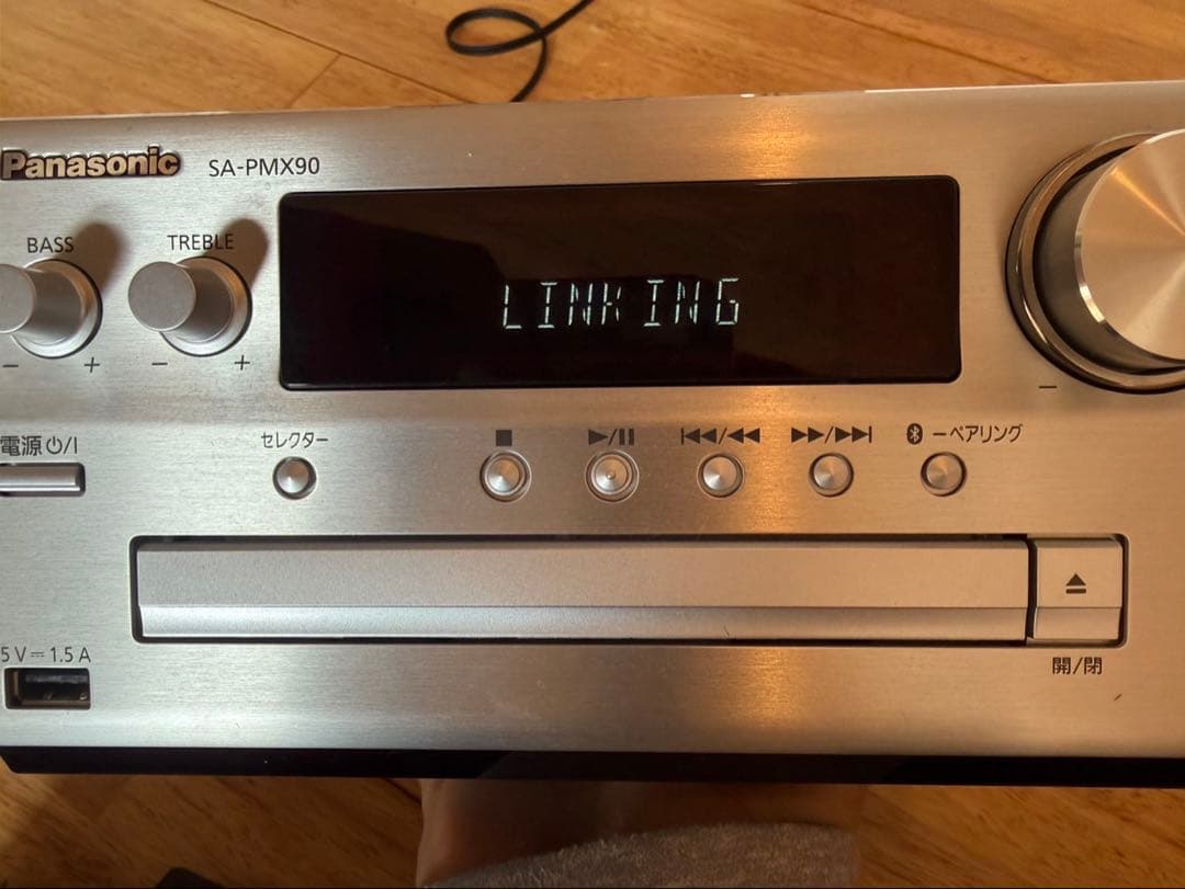 Panasonic SC-PMX90-S （シルバー）CDステレオシステム