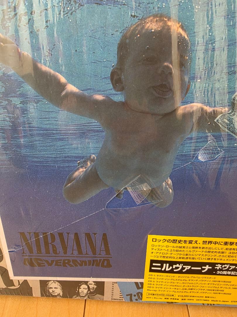 【6枚組】ニルヴァーナ/ネヴァーマインド 30thスーパーデラックスエディション