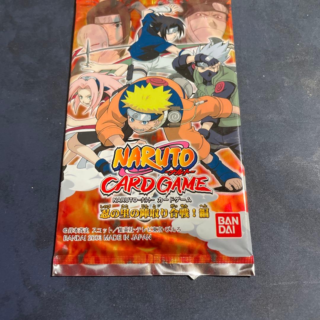 ナルト　NARUTO カードダスEX 忍の里の陣取り合戦　未開封　プロモ