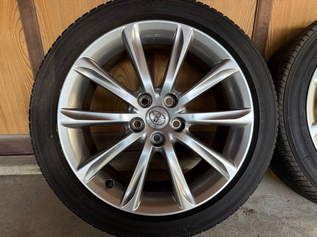 トヨタ マークX 18インチ ホイールセット