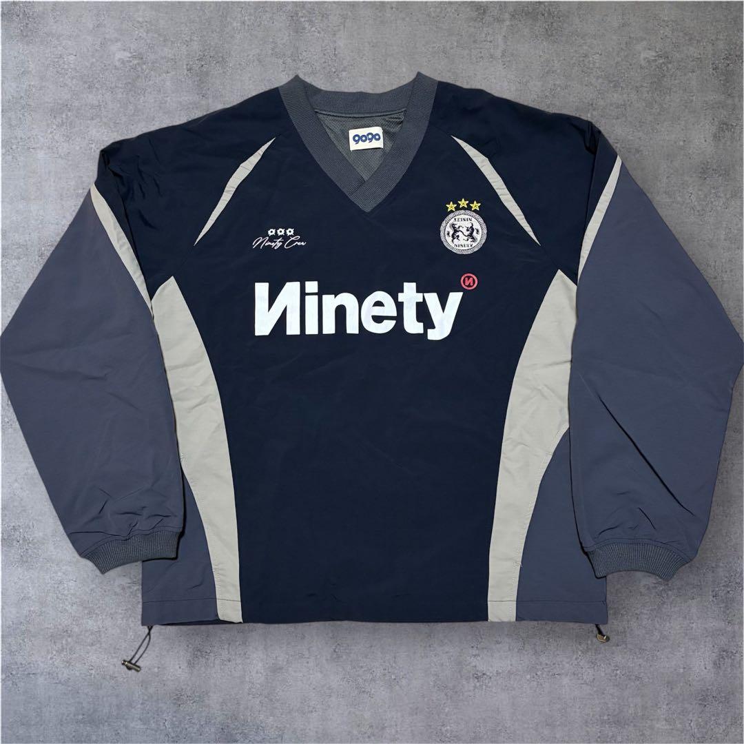 Mサイズ 9090 Tech Nylon Pullover ネイビー