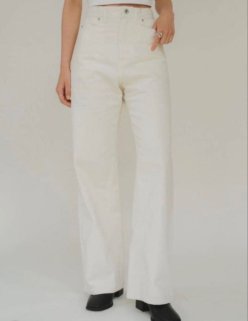 Knuthmarf ホワイトデニム