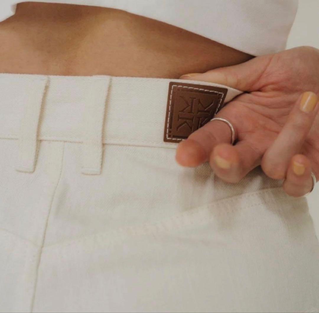 Knuthmarf ホワイトデニム