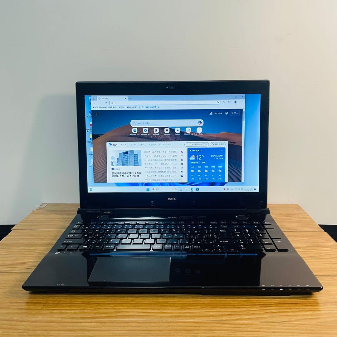 ピアノブラック大容量500ギガWindows11 カメラオフィスブルーレイ