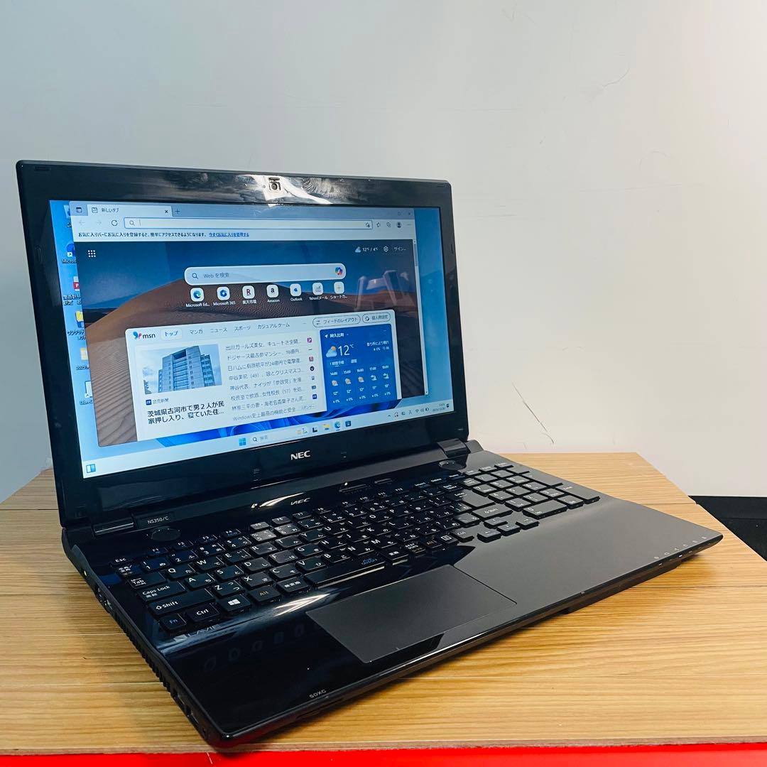 ピアノブラック大容量500ギガWindows11 カメラオフィスブルーレイ