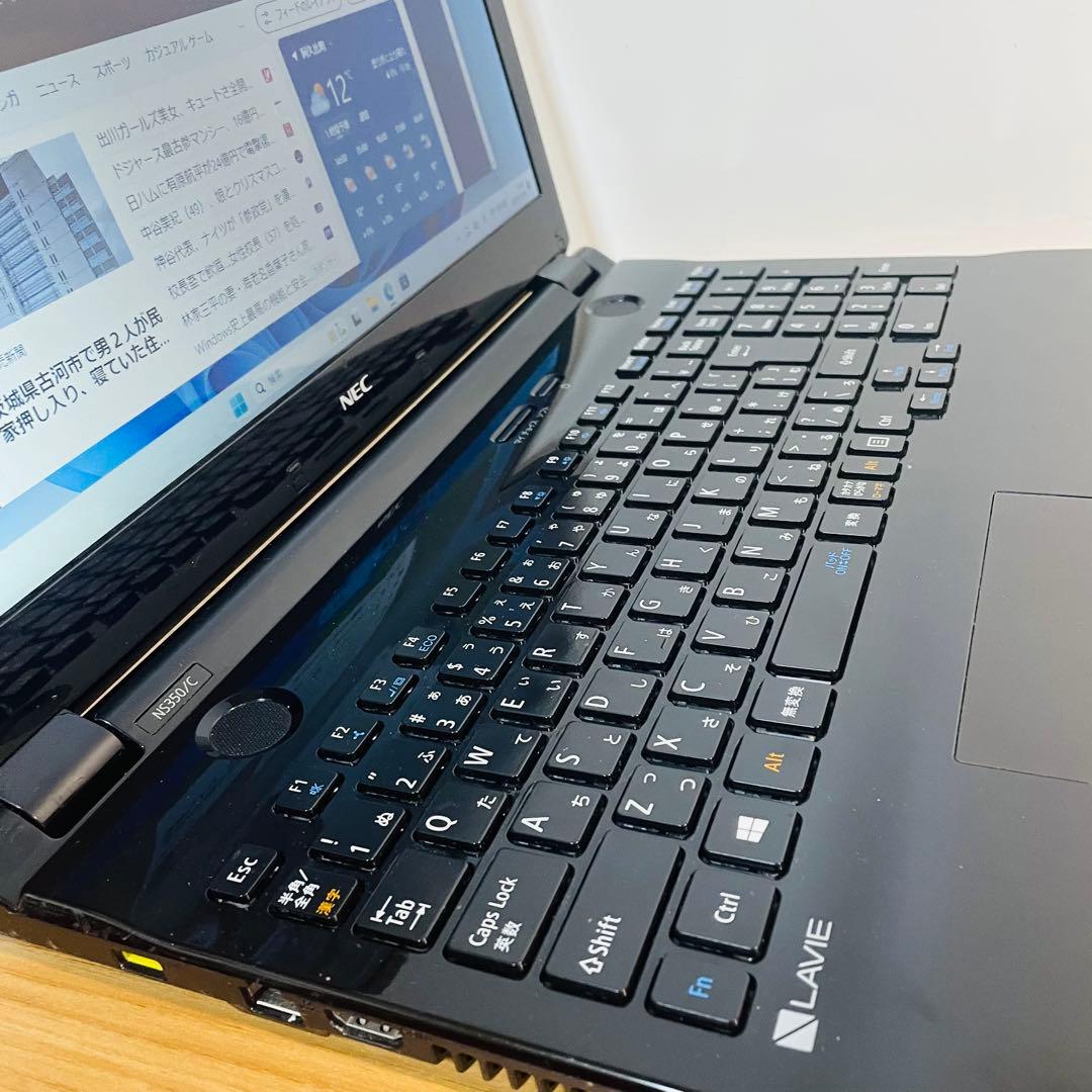 ピアノブラック大容量500ギガWindows11 カメラオフィスブルーレイ