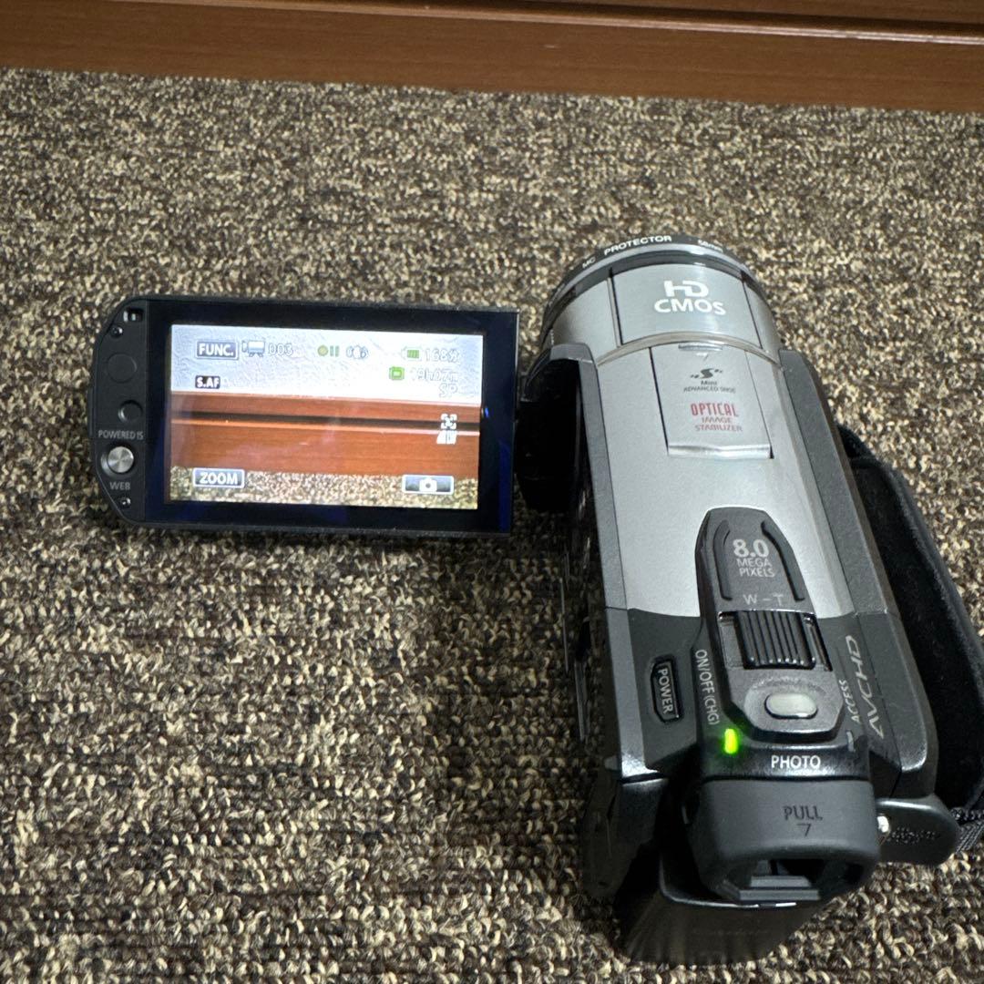 Canon ivis HF S21 キャノン純正ワイコン付 ビデオカメラ