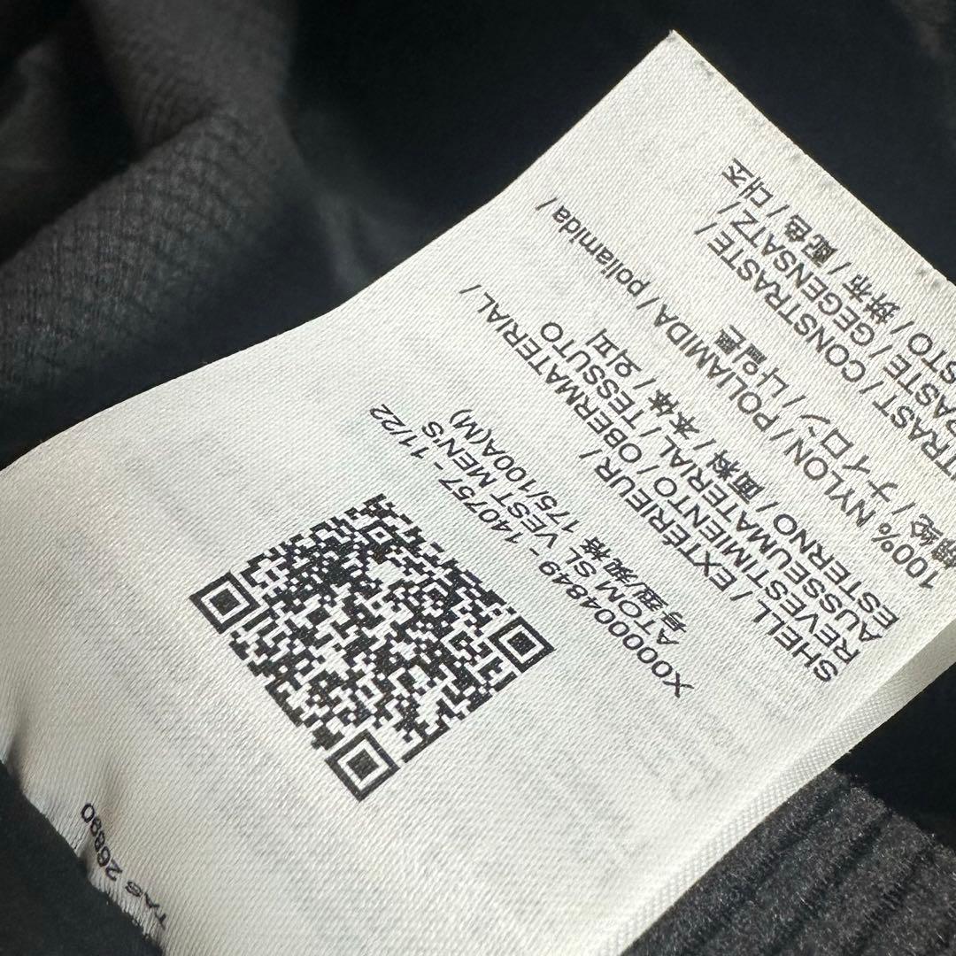 ARC'TERYX ATOM SL BEST アトムベスト 黒 M