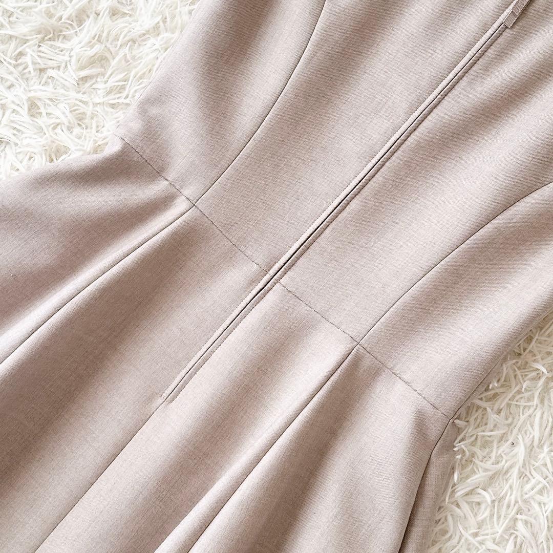 フォクシー✨レディブーケ ワンピース ノースリーブ グレージュ 定価14万 40