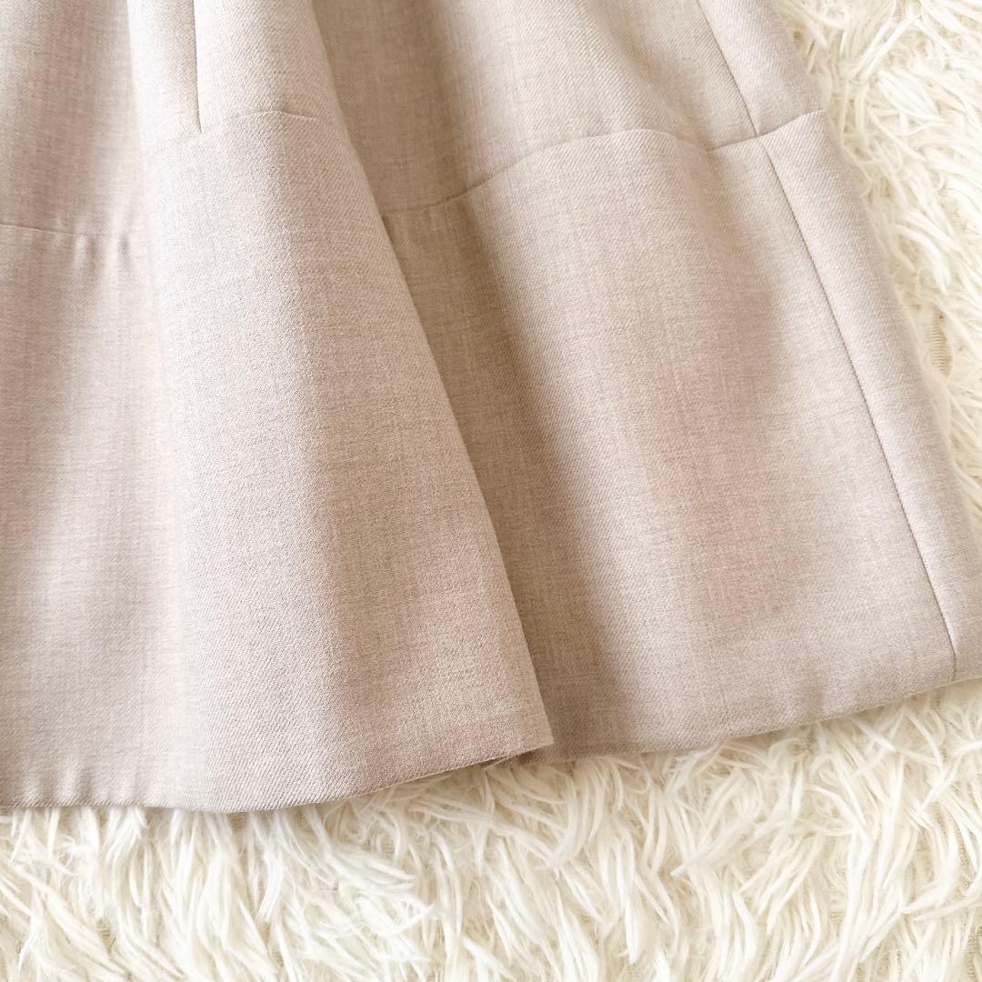 フォクシー✨レディブーケ ワンピース ノースリーブ グレージュ 定価14万 40