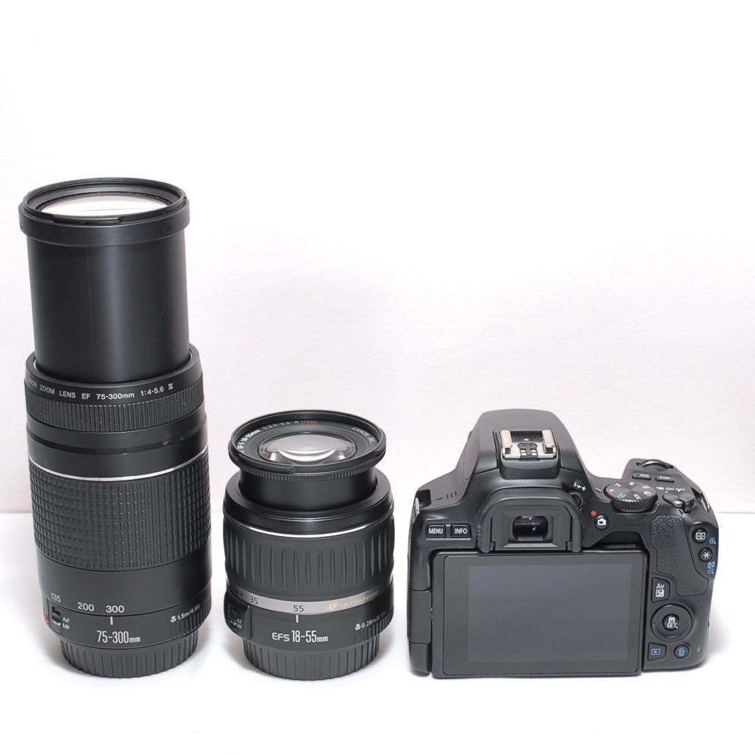 ✨美品✨Canon Kiss X10✨高性能＆超望遠✨ダブルレンズ✨4K動画撮影