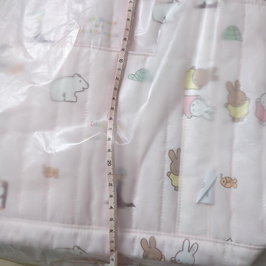 ジェラートピケ DickBruna キルティング総柄ママバッグ　ミッフィー