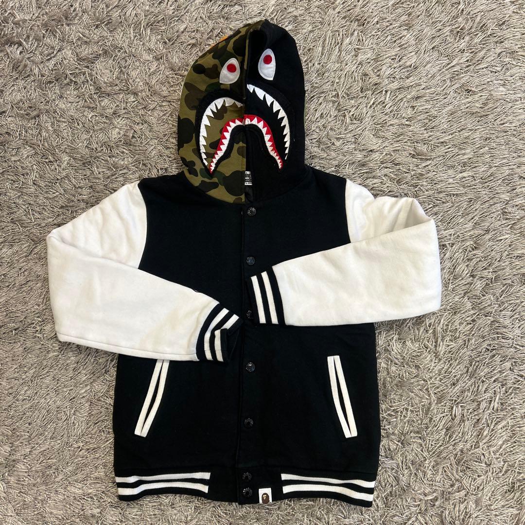 A BATHING APE エイプ シャーク　キルティング　レディース