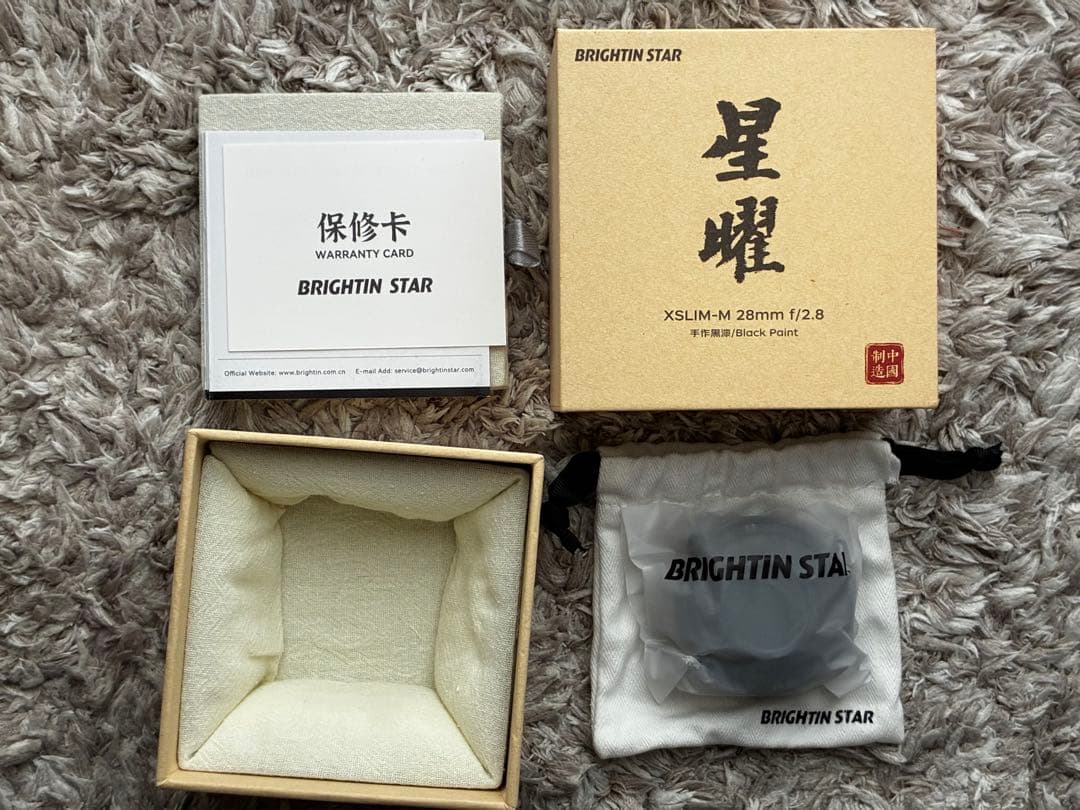 星曜 BRIGHTIN STAR 28mm f2.8 Leica mマウント