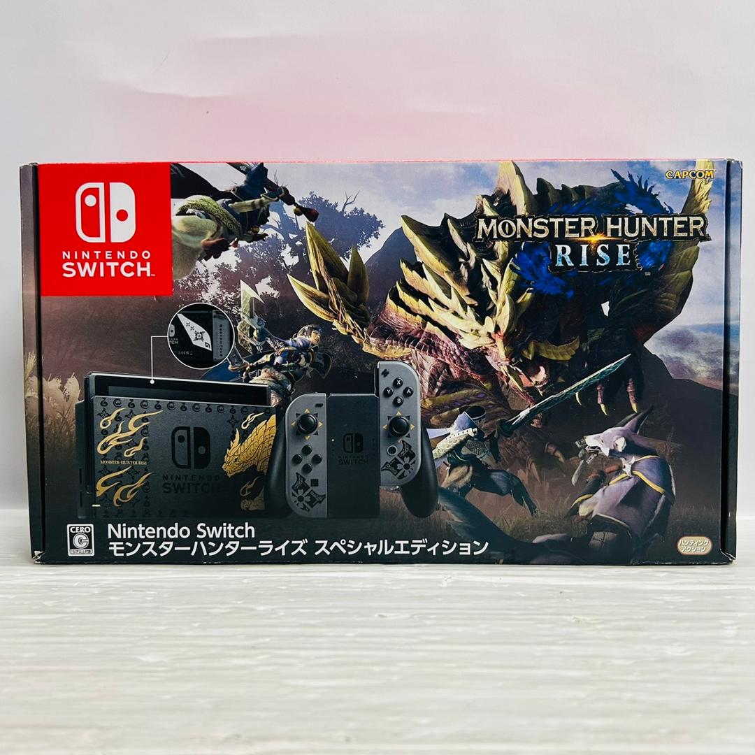 ★未使用品★極美品Nintendo Switch モンスターハンターライズ