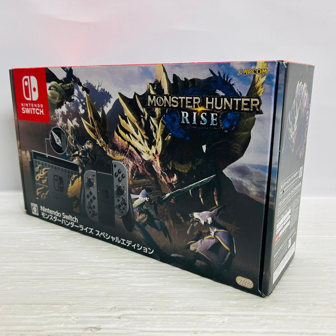 ★未使用品★極美品Nintendo Switch モンスターハンターライズ