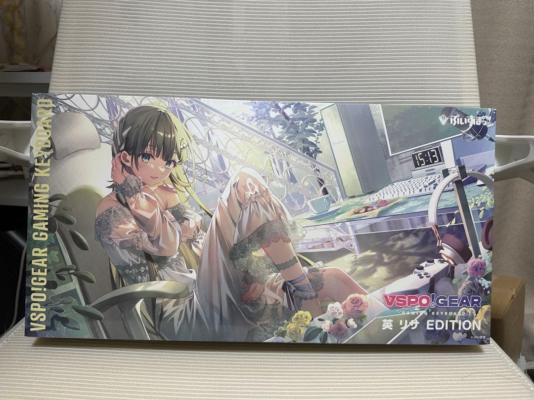 ぶいすぽっ！ 英リサ ゲーミングキーボード